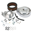 S&S Cycle 93-99 BT/91-03 Sportster Models Teardrop Air Cleaner Kit for S&S Super E/G Carb S&S Cycle Air Intake Components  AXOPROS
