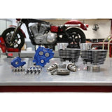 S&S Cycle 99-06 BT 4in Bore Power Pack - Wrinkle Black S&S Cycle Piston Sets - Powersports  AXOPROS