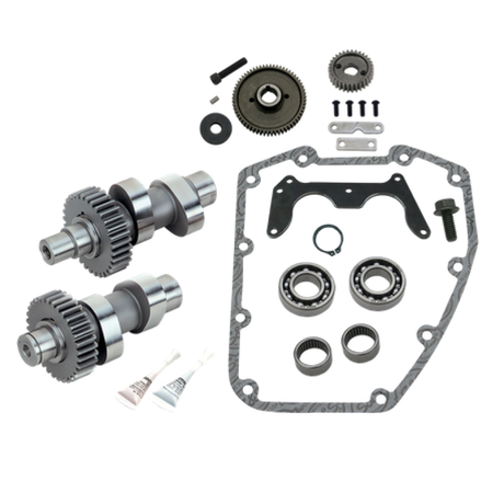 S&S Cycle 99-06 BT Gear Drive Camshaft Complete Kit S&S Cycle Camshafts  AXOPROS