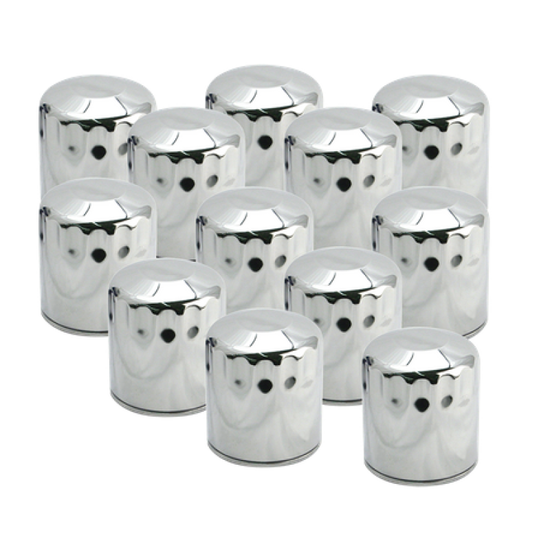 S&S Cycle 99-18 BT/2017+ M8/X-Wedge Chrome Oil Filter - 12 Pack S&S Cycle Oil Filters  AXOPROS