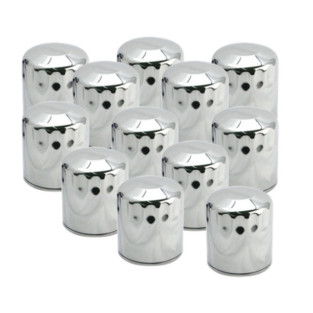 S&S Cycle 99-18 BT/2017+ M8/X-Wedge Chrome Oil Filter - 12 Pack S&S Cycle Oil Filters  AXOPROS