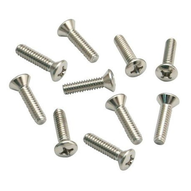 S&S Cycle Teardrop Air Cleaner Cover Screws - 10 Pack S&S Cycle Air Intake Components  AXOPROS