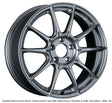 SSR GTX01 17x9 5x100 38mm Offset Dark Silver Wheel SSR Wheels - Cast  AXOPROS
