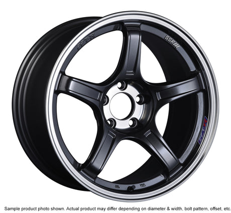 SSR GTX03 18x9.5 5x100 38mm Offset Black Graphite Wheel SSR Wheels - Cast  AXOPROS