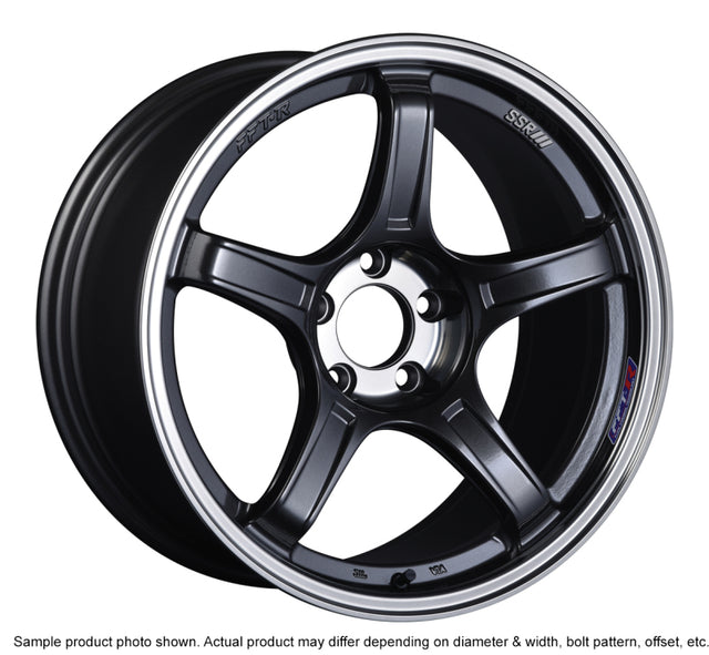 SSR GTX03 18x9.5 5x100 38mm Offset Black Graphite Wheel SSR Wheels - Cast  AXOPROS