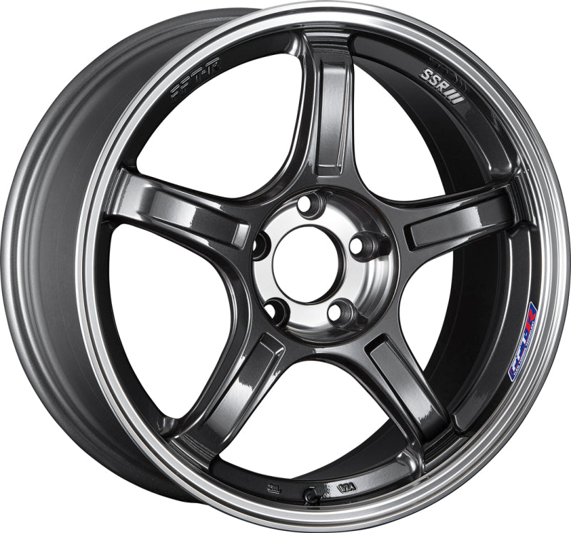 SSR GTX03 18x9.5 5x114.3 38mm Offset Gun Metallic Wheel SSR Wheels - Cast  AXOPROS