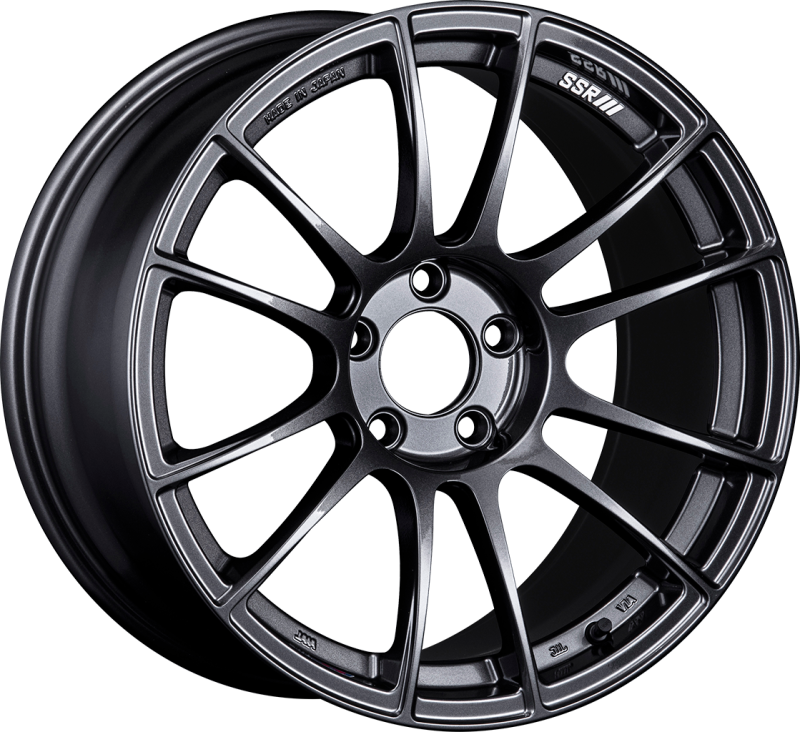 SSR GTX04 18x9.5 5x114.3 40mm Offset Dark Gunmetal Wheel - AXOPROS