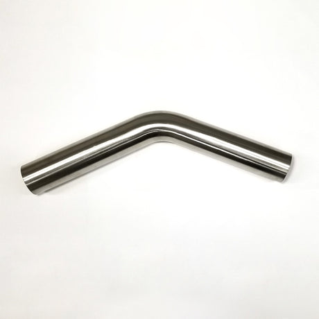 Stainless Bros 1.75in Diameter 1.5D / 2.62.0in CLR 45 Degree Bend 6.5in leg/6.5in leg Mandrel Bend Stainless Bros Steel Tubing  AXOPROS