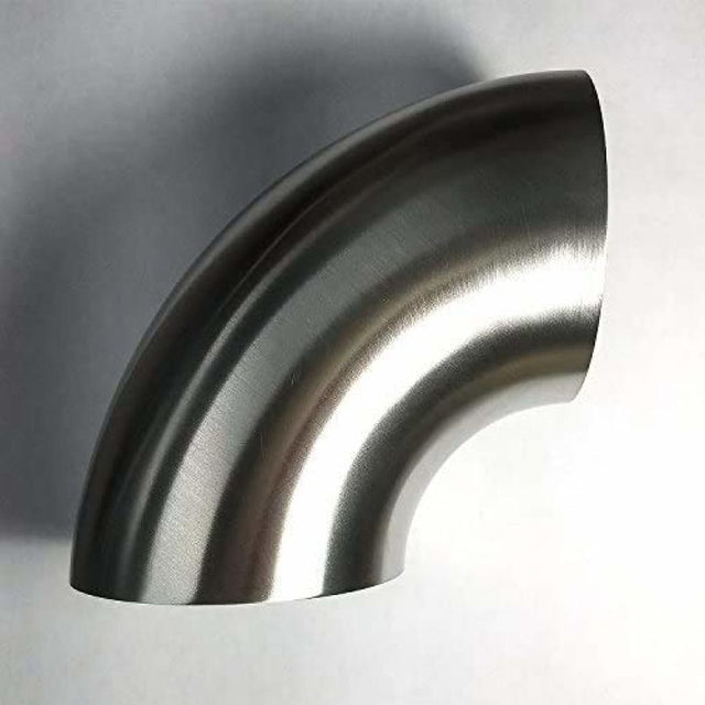 Stainless Bros 1.75in Diameter 1D / 1.75in CLR 90 Degree Bend .65in No Leg Mandrel Bend Stainless Bros Steel Tubing  AXOPROS