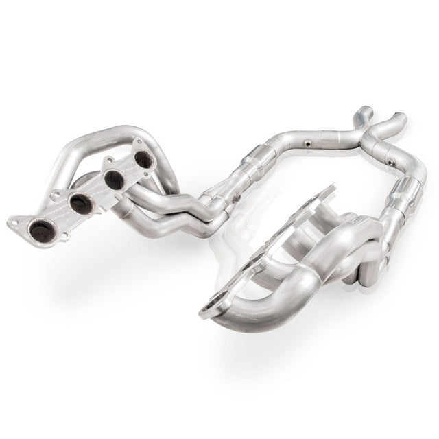 Stainless Power 2011-14 Mustang GT Headers 1-7/8in Primaries High-Flow Cats 3in X-Pipe Stainless Works Headers & Manifolds  AXOPROS