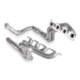 Stainless Works 11-18 Ford F-250/F-350 6.2L Headers 1-7/8in Primaries 3in Collectors High Flow Cats Stainless Works Headers & Manifolds  AXOPROS