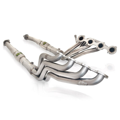 Stainless Works 2003-11 Crown Victoria/Grand Marquis 4.6L Headers 1-5/8in Primaries 3in H-Flow Cats Stainless Works Headers & Manifolds  AXOPROS