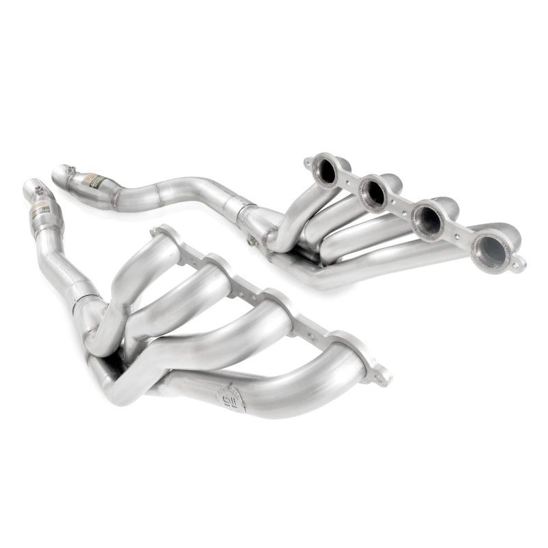 Stainless Works 2009-15 Cadillac CTS-V Headers 2in Primaries High-Flow Cats 3in Leads X-Pipe Stainless Works Headers & Manifolds  AXOPROS