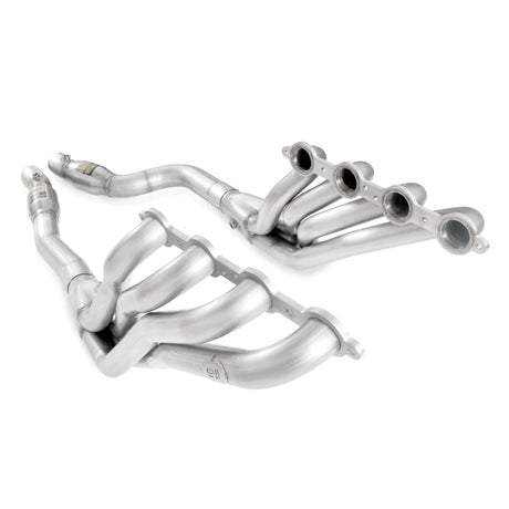 Stainless Works 2009-15 Cadillac CTS-V Headers 2in Primaries High-Flow Cats 3in Leads X-Pipe Stainless Works Headers & Manifolds  AXOPROS