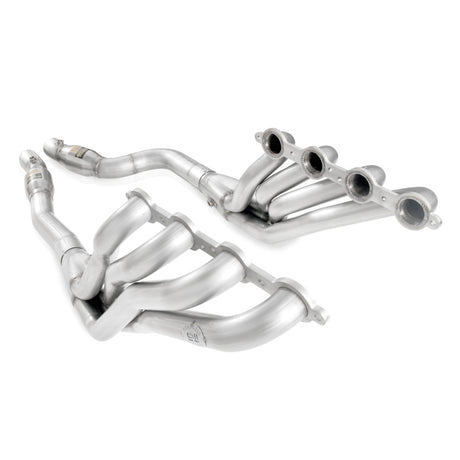 Stainless Works 2009-15 Cadillac CTS-V Headers 2in Primaries High-Flow Cats 3in Leads X-Pipe Stainless Works Headers & Manifolds  AXOPROS