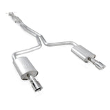 Stainless Works 2010-18 Ford Taurus SHO V6 2-1/2in Catback Chambered Mufflers X-Pipe Stainless Works Catback  AXOPROS