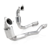 Stainless Works 2010-18 Ford Taurus SHO V6 Downpipe High-Flow Cats Stainless Works Downpipes  AXOPROS