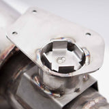 Stainless Works 2016+ Chevy Camaro SS 3in Redline Factory Connect Axle Back w/Valve & 4in Quad Tips Stainless Works Axle Back  AXOPROS