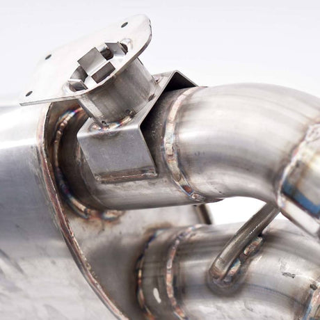 Stainless Works 2016+ Chevy Camaro SS 3in Redline Perf Connect Axle Back w/Valve & 4in Quad Tips Stainless Works Axle Back  AXOPROS