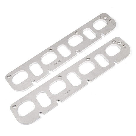 Stainless Works Hemi 5.7L/6.1L/6.4L D-Port Shaped Header 304SS Exhaust Flanges 1-7/8in Primaries Stainless Works Flanges  AXOPROS