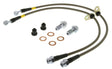 StopTech 00-04 Ferrari F360/04-05 F360 Stradale Rear Stainless Steel Brake Line Kit Stoptech Brake Line Kits  AXOPROS