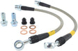 StopTech 00-05 Celica GT-S/05-08 Scion tC Stainless Steel Rear Brake Lines Stoptech Brake Line Kits  AXOPROS