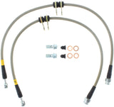 StopTech 00-05 Honda S2000 Front SS Brake Lines Stoptech Brake Line Kits  AXOPROS