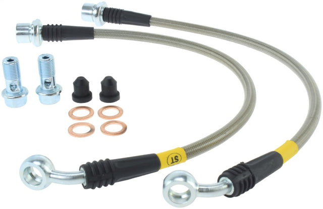 StopTech 00-05 Lexus IS300 Rear Stainless Steel Brake Lines Stoptech Brake Line Kits  AXOPROS