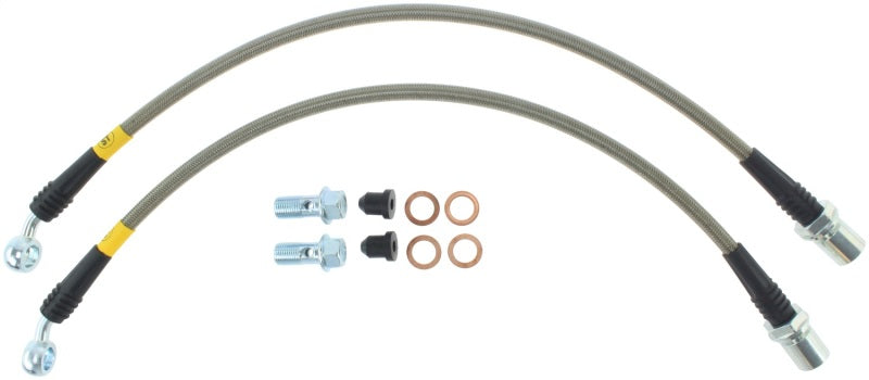 StopTech 01-06 Lexus LS430 Front Stainless Steel Brake Lines Stoptech Brake Line Kits  AXOPROS