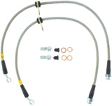 StopTech 02-06 Acura RSX Front SS Brake Lines Stoptech Brake Line Kits  AXOPROS