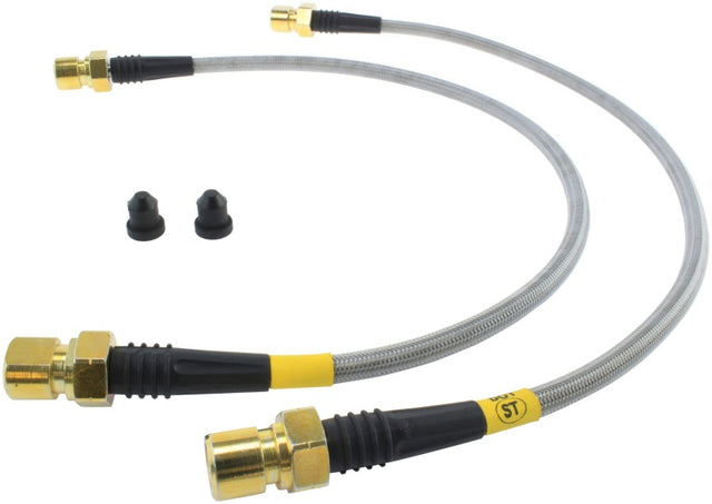 StopTech 02-17 Mercedes Benz G500/G55 AMG/G550 Stainless Steel Brake Line Kit - Front Stoptech Brake Line Kits  AXOPROS