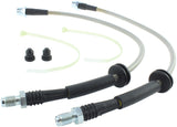 StopTech 04-06 Mini & Mini S Rear Stainless Steel Brake Line Kit Stoptech Brake Line Kits  AXOPROS