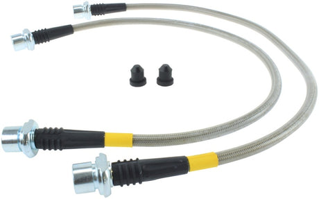 StopTech 05-17 Toyota Tacoma Stainless Steel Rear Brake Line Kit Stoptech Brake Line Kits  AXOPROS