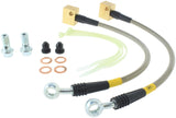 StopTech 06-09 Chevy Trailblazer Stainless Steel Rear Brake Lines Stoptech Brake Line Kits  AXOPROS
