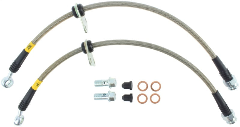 StopTech 06-09 Honda S2000 Rear SS Brake Lines Stoptech Brake Line Kits  AXOPROS
