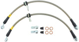 StopTech 06-09 Honda S2000 Rear SS Brake Lines Stoptech Brake Line Kits  AXOPROS
