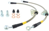 StopTech 06-09 Honda S2000 Rear SS Brake Lines Stoptech Brake Line Kits  AXOPROS