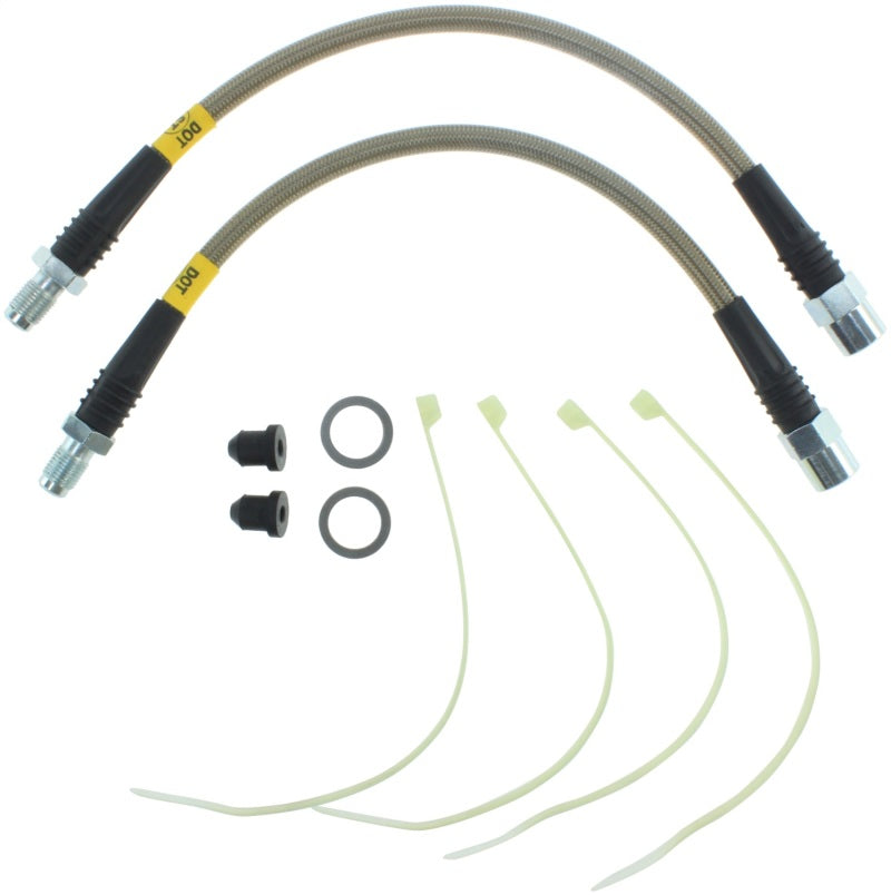 StopTech 06-09 Lexus GS 300/350/400/430/450H / 09-10 IS 250/300/350 Rear SS Brake Line Kit Stoptech Brake Line Kits  AXOPROS