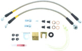 StopTech 06-10 Jeep Grand Cherokee (all) Stainless Steel Rear Brake Lines Stoptech Brake Line Kits  AXOPROS