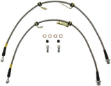 StopTech 06-17 Lexus HS250h / Toyota RAV4 Stainless Steel Front Brake Lines Stoptech Brake Line Kits  AXOPROS