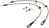 StopTech 06-17 Lexus HS250h / Toyota RAV4 Stainless Steel Front Brake Lines Stoptech Brake Line Kits  AXOPROS
