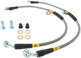 StopTech 07-08 Cadillac Escalade Stainless Steel Front Brake Lines Stoptech Brake Line Kits  AXOPROS