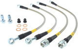 StopTech 07-08 Cadillac Escalade Stainless Steel Rear Brake Lines Stoptech Brake Line Kits  AXOPROS