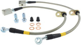 StopTech 07-08 Honda Fit Stainless Steel Brake Lines Stoptech Brake Line Kits  AXOPROS