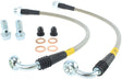 StopTech 07-08 Infiniti G35 Rear Stainless Steel Brake Lines Stoptech Brake Line Kits  AXOPROS