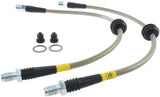 StopTech 08-10 Mini Cooper Stainless Steel Rear Brake Lines Stoptech Brake Line Kits  AXOPROS