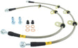 StopTech 08-12 Toyota Sequoia Rear Stainless Steel Brake Lines Stoptech Brake Line Kits  AXOPROS
