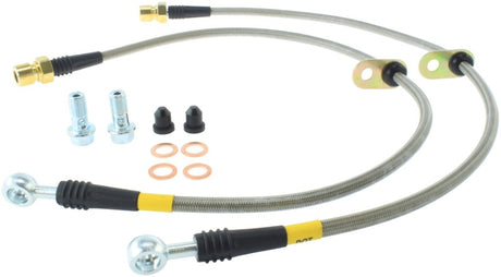 StopTech 10+ Camaro SS V8 Stainless Steel Rear Brake Lines Stoptech Brake Line Kits  AXOPROS