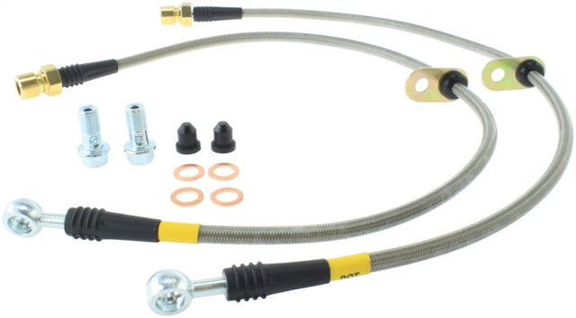 StopTech 10+ Camaro SS V8 Stainless Steel Rear Brake Lines Stoptech Brake Line Kits  AXOPROS