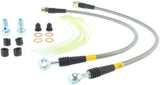 StopTech 11-14 Jeep Grand Cherokee (all) Stainless Steel Front Brake Lines Stoptech Brake Line Kits  AXOPROS